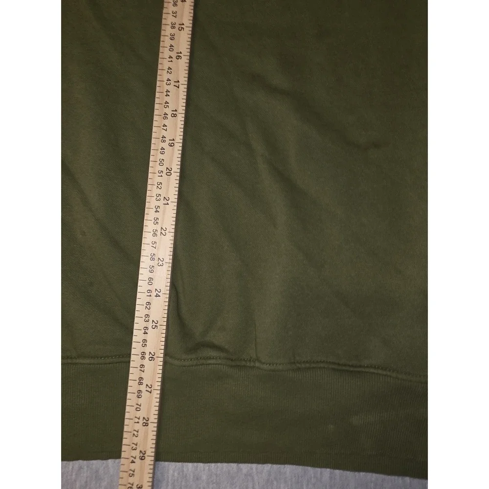 The North Face Evolution Fleece Olive Green Mens 2XL Crew Neck Sweatshirt